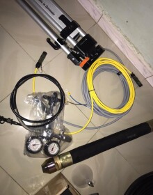 Matériel presiometrique Lim , logiciel GEO Log V3